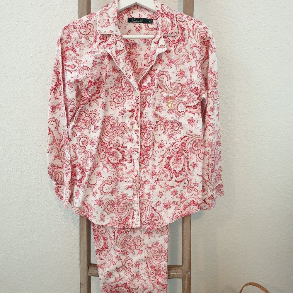Ralph Lauren Women's Paisley pajamas